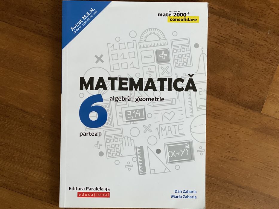 Carte matematică Algebra, geometrie - clasa a VI-a