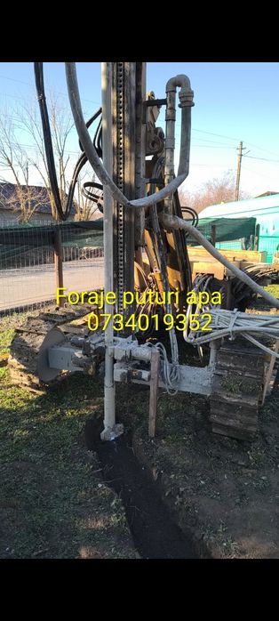 Foraje puturi apa manual si mecanizat 0-200m,denisipari si adanciri puturi si fantani