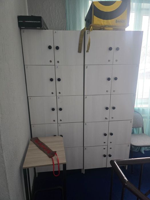 Продам шкафчики ячейки локеры
