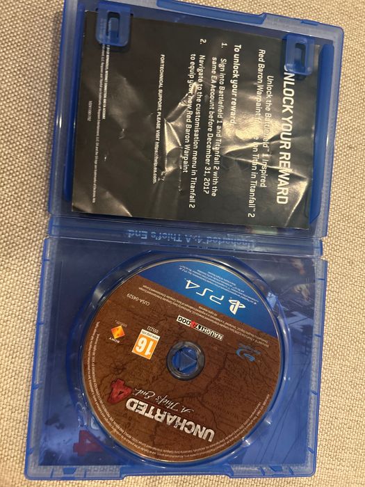 Игра Uncharted 4 ps4