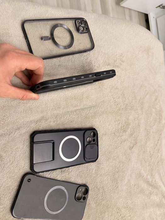 Huse si folii iPhone 15 Plus - toate la 80 Ron