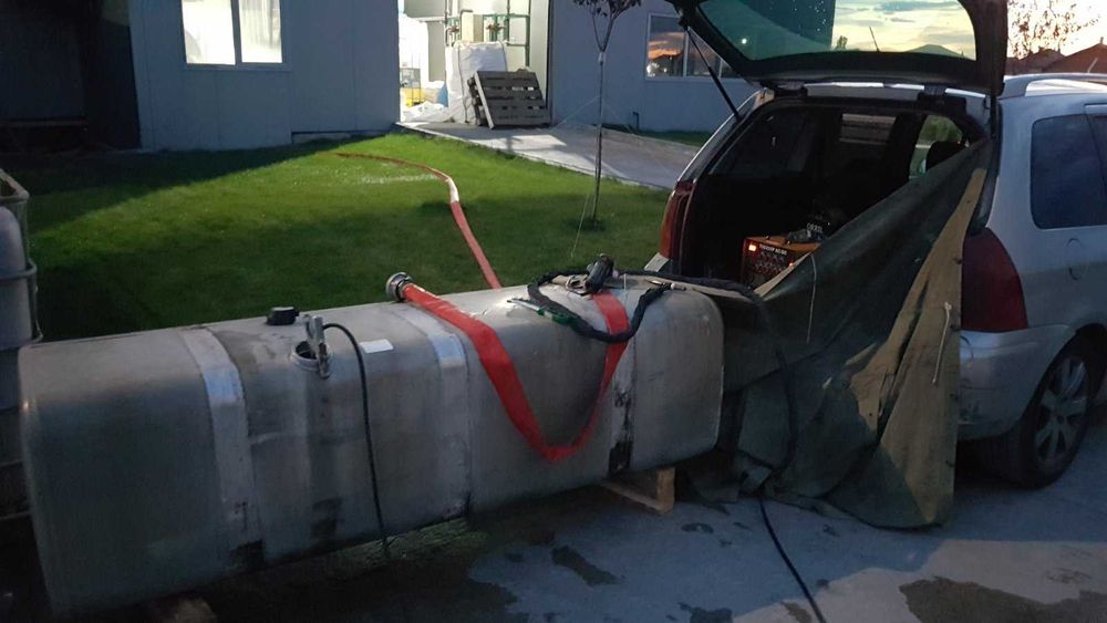 Картери, резервоари - алуминиеви заварки, аргоново заваряване