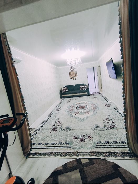 3 бөлелі пәтер 2 этажда