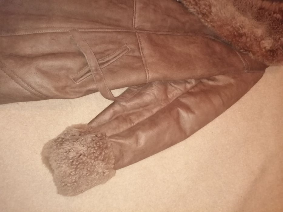 Дамско Палто от естествена кожа