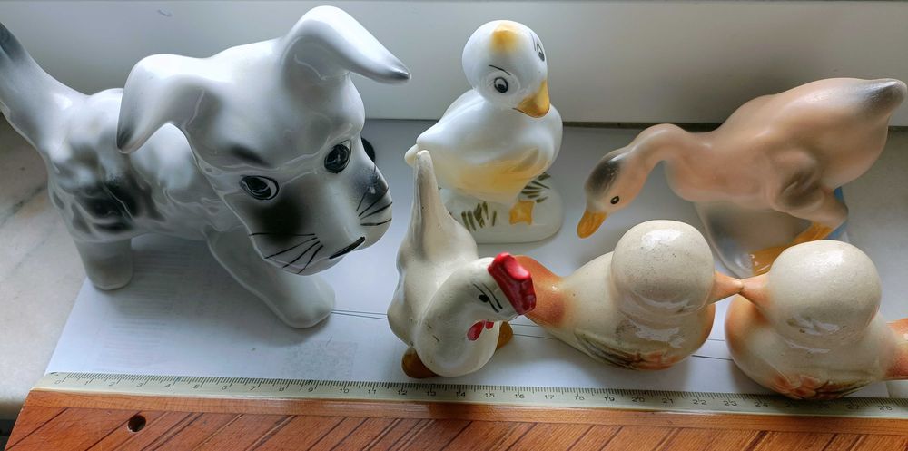 Bibelouri jucarii animale domestice romanesti