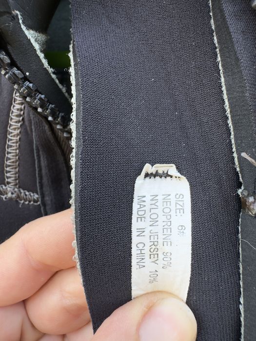 Costum scurt neopren Sopras Sub, mărimea 6 (L-XL), cu cagulă