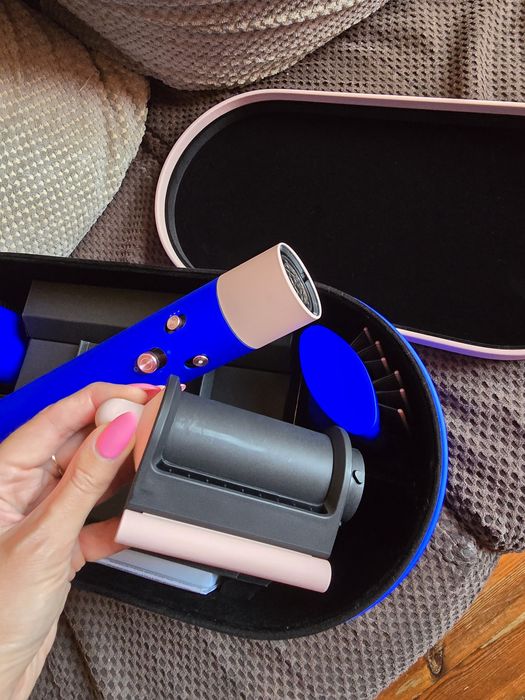 Сешоар Маша Dyson HS05 Airwrap Complete Long Blue-Blush Gift Edition