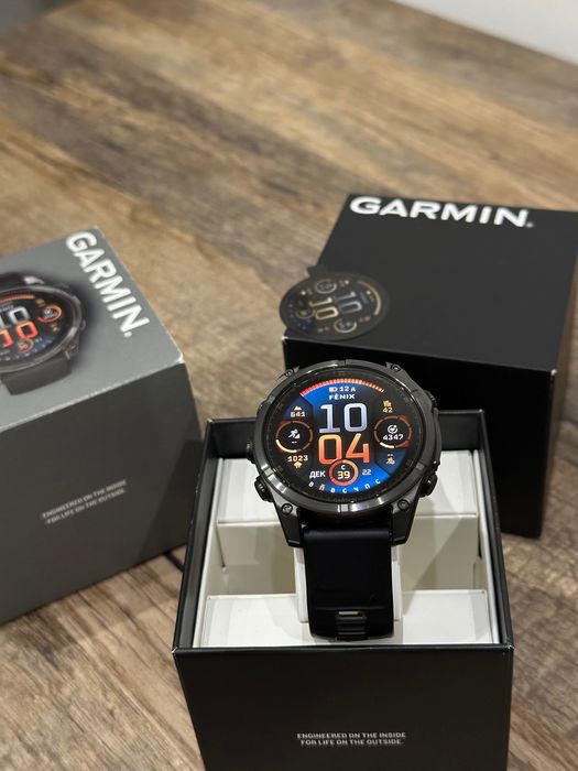Garmin Fenix 8 Amoled Sapphire titanium