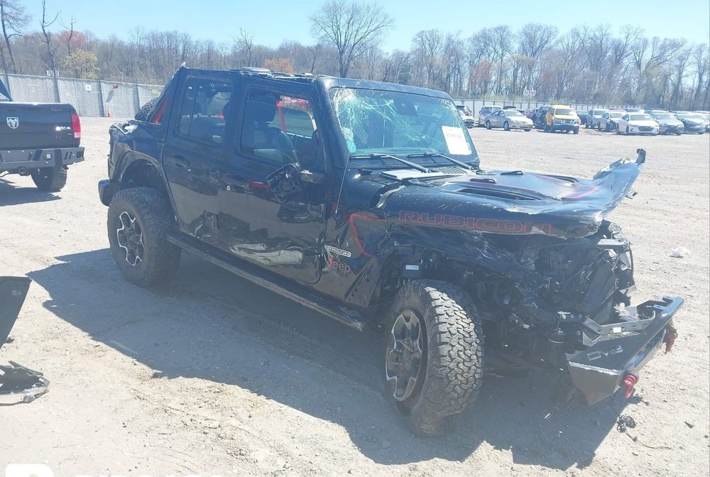 Jeep Wrangler Rubicon JL 2.0T eTorque 2020г на части