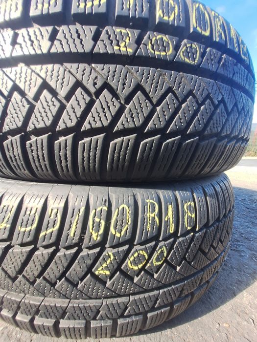 2 anvelope iarna 235/60r18 Continental Montaj Gratuit