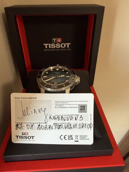 Мъжки часовник Tissot Seastar T120.607.11.041.00
