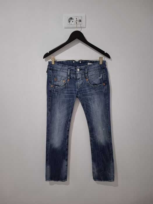 Blugi regular fit Herrlicher pentru dama, mărime W27 L30 - S, bumbac