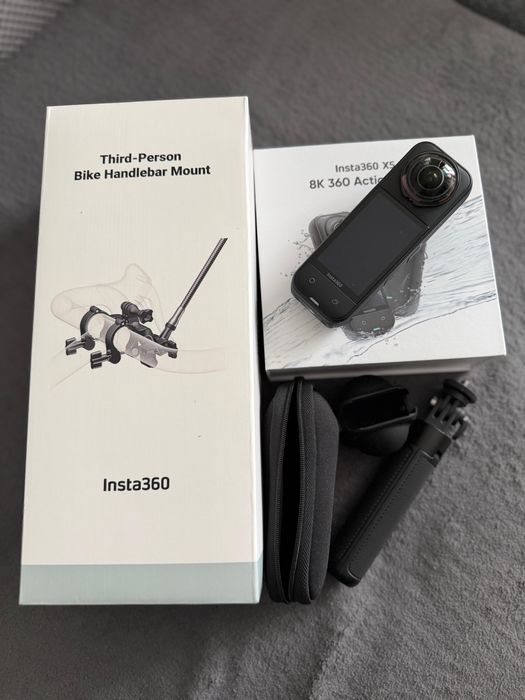 Insta360 X5 – 8K 360 Action Cam – GARANȚIE 1 an și 10 luni – ca nouă
