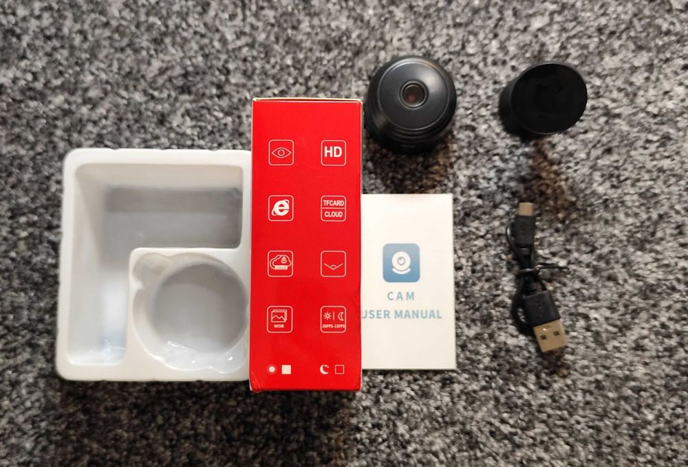 Мини камера за у дома wifi лесна инсталация