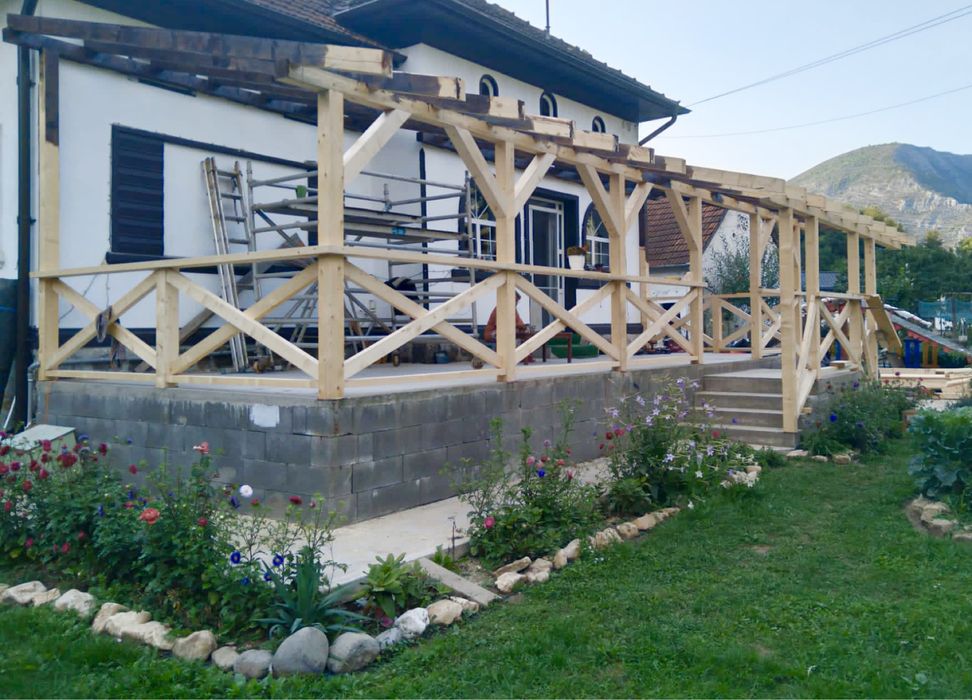 Foisoare, pergole, terase din lemne