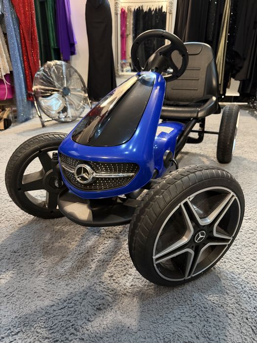 Kart Mercedes albastru