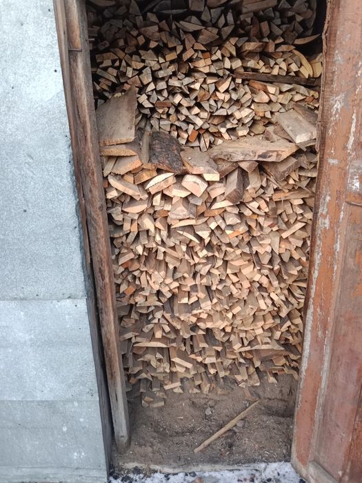 Дрова мешках сухие