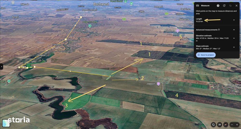 Ocazie dezvoltare - teren 8 parcele - zonă premium natură(Frumusani)