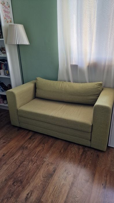 IKEA ASKEBY – разтегателен диван, зелен