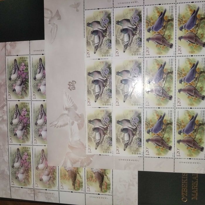 продам почтовые марки Китая