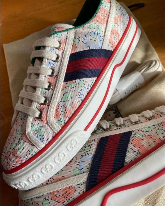 Оригинални Gucci дамски обувки Tennis 1977  Liberty London.