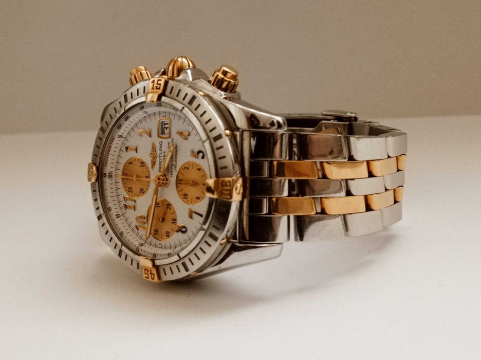 Breitling Chronomat Evolution 44mm 18ct gold/steel