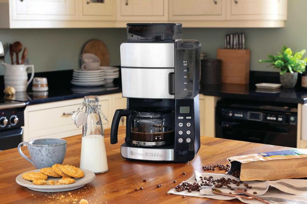 Кафемашина Russell Hobbs Grind & Brew 25610-56 с мелачка