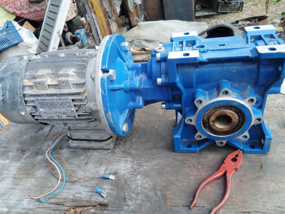 Motor electric cu Reductor cazan rachiu