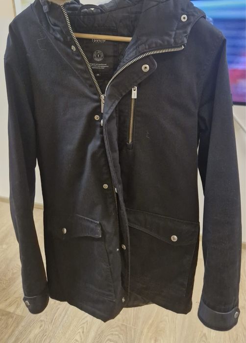 Мъжко яке Solid с качулка