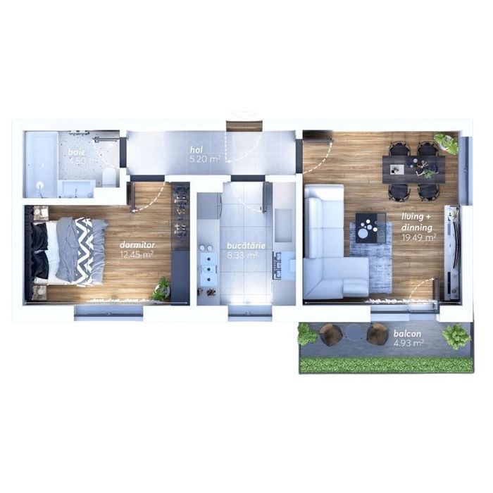 Apartament 2 camere decomandat Sector 6 Bd. Timișoara București
