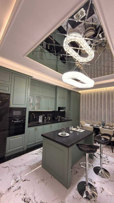 An apartment for rent located in a convenient area of Tashkent.