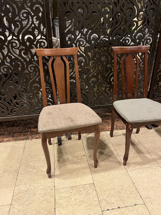 Стулья деревянные с мягким сиденьем люкс  качетво Турция