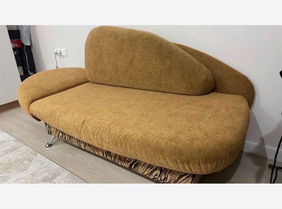 Диван кровать коричневый