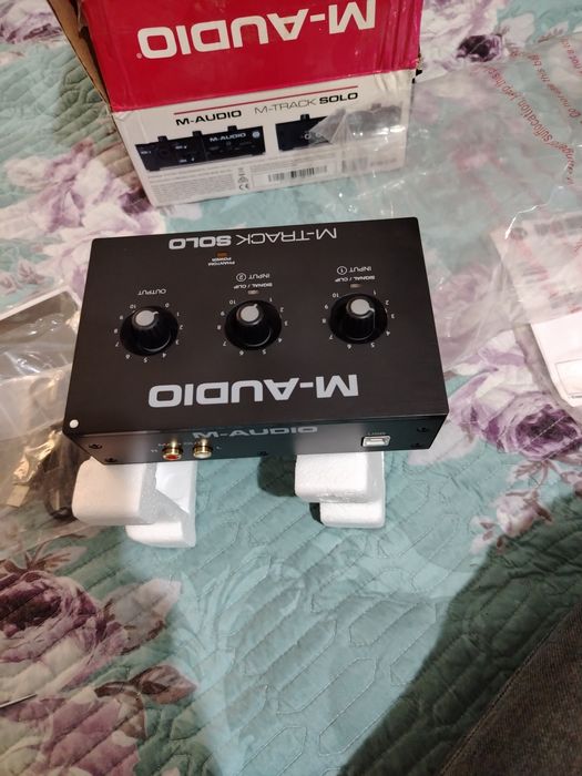 M - audio zvukavoy karta hali ishlatilmagan