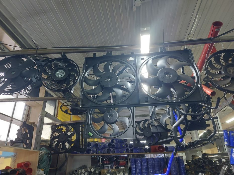 Вентиляторы охлаждения, моторчики печек