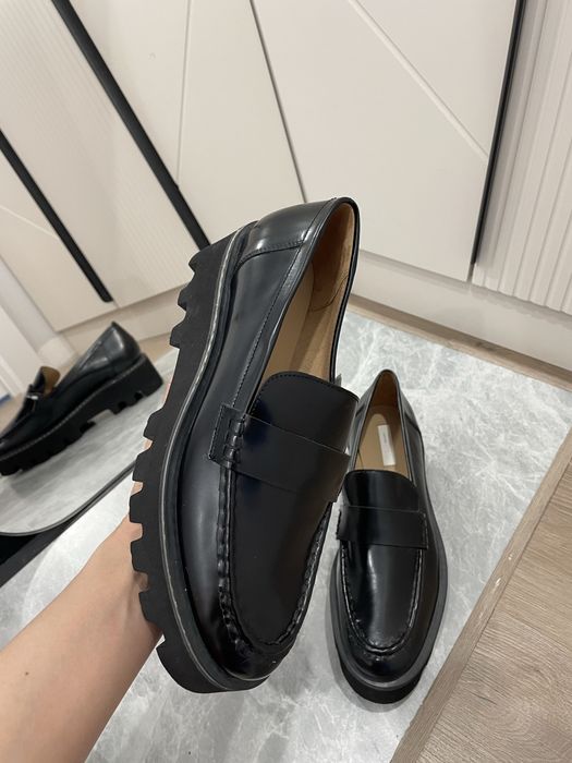 Лоферы из натуральной кожи