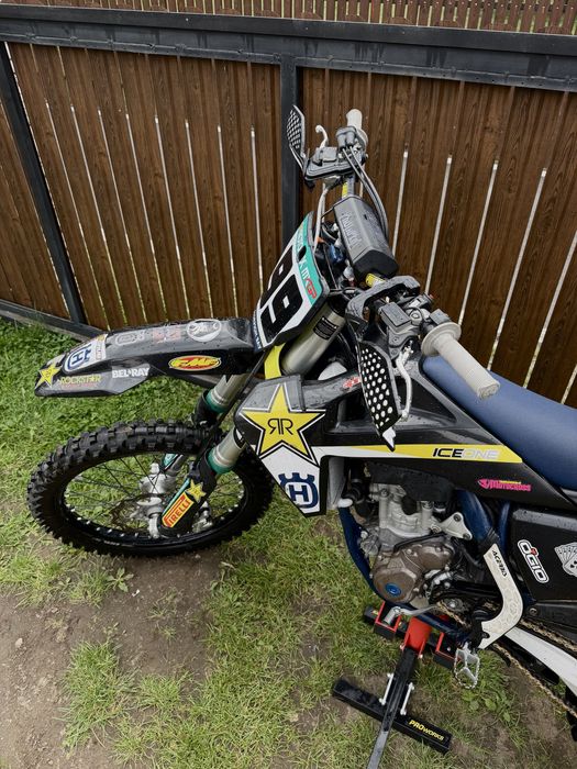 Husqvarna FC 250 2022 injectie, pornire la buton ( nu ktm, sherco, beta 300 450 tpi )