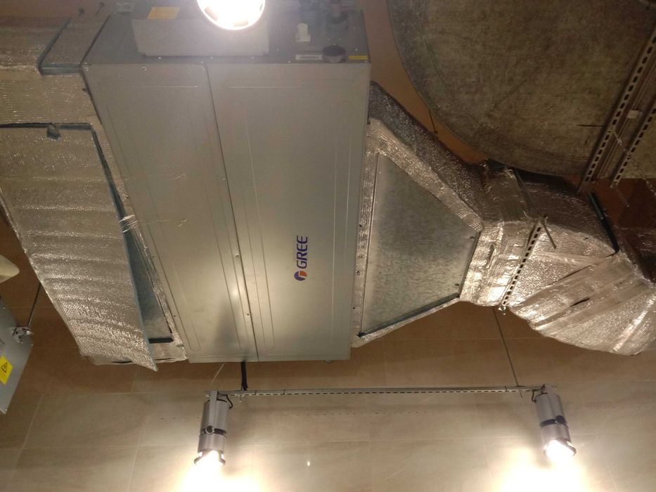 Установка кондиционера