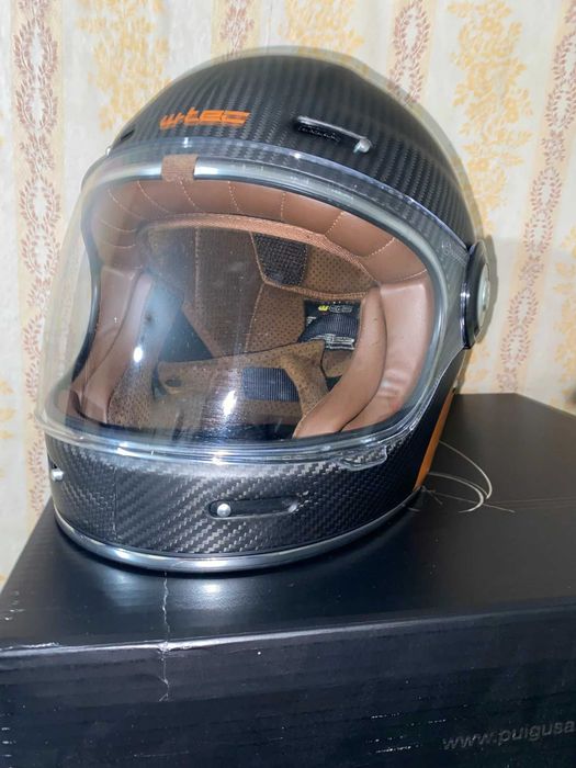 Карбонова каска  W teck   XL
