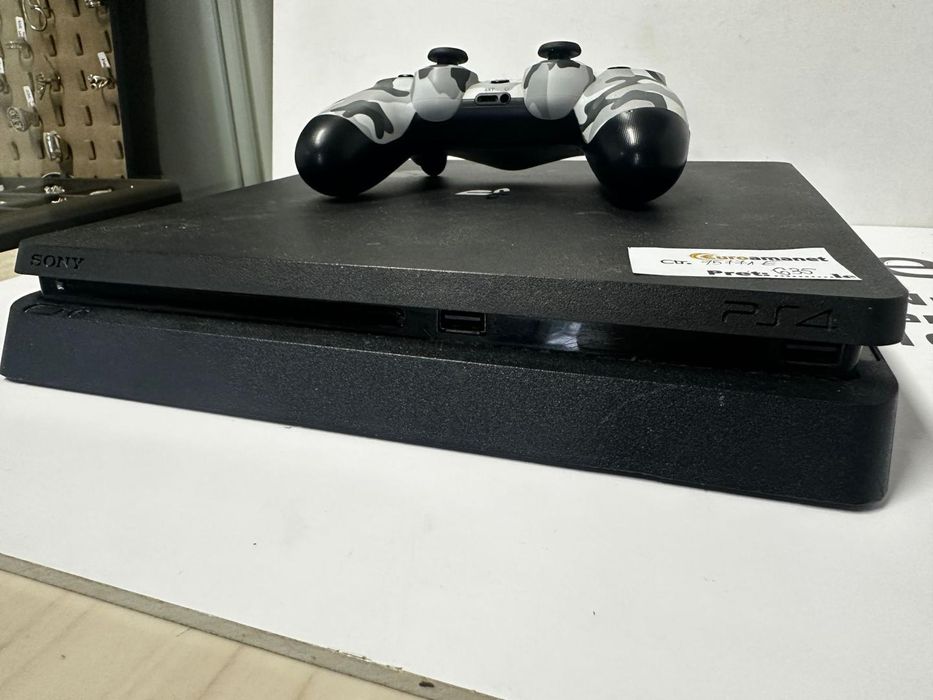 Consola Sony PlayStation 4 Slim, Black -T-