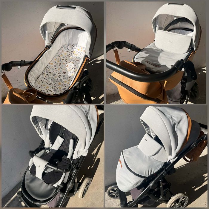 Bexa-Бебешка количка 2в1 Ideal 2.0