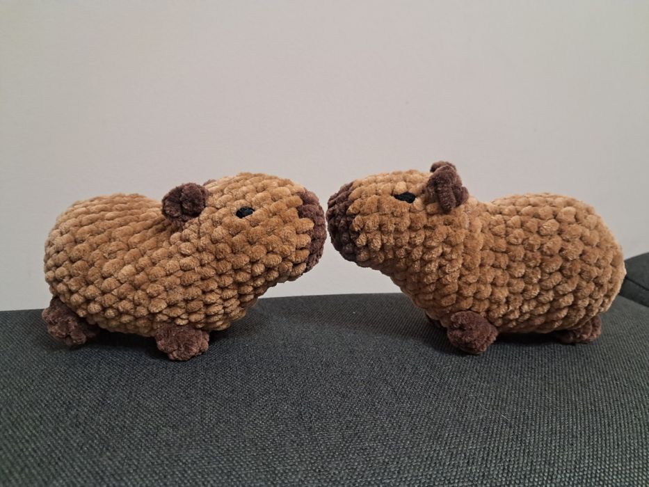 Плетени играчки, стич, капибара, мишка, куче