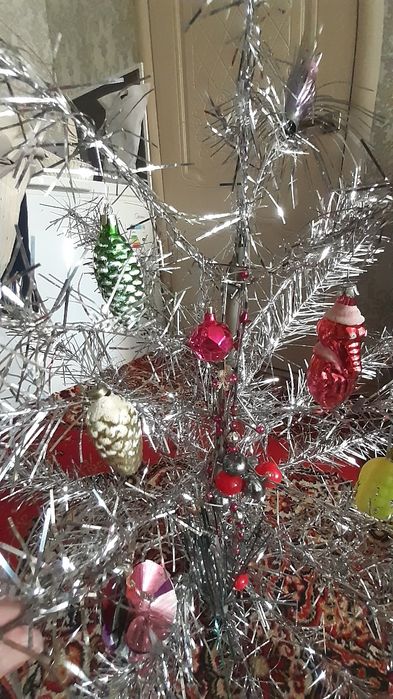 Ёлка с игрушками, СССР, 1970 годов