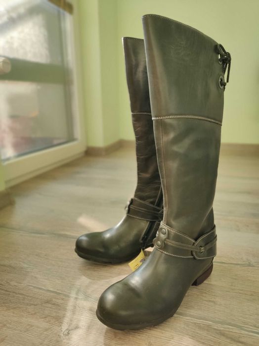 Нови дамски ботуши FLY LONDON "TACK" - EU 41 / UK 8 - кожа