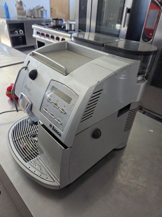 Espresor cafea 2 brate servisat, 16 bari, inox