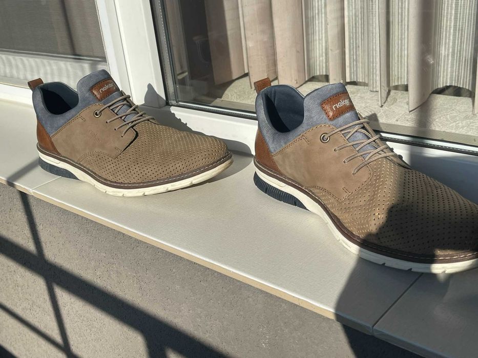 Rieker Обувки 14450-64 Бежов