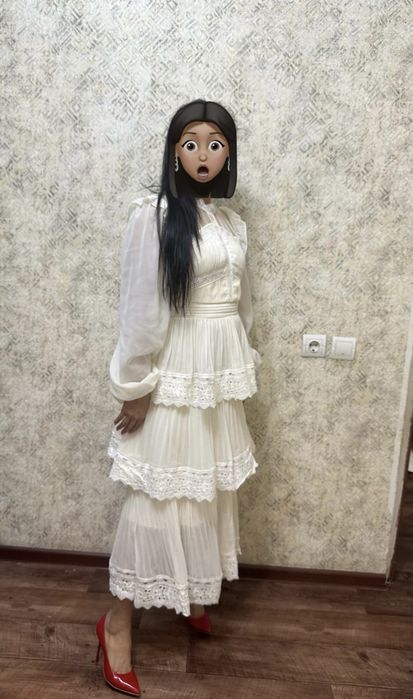 платье новое очень нежное