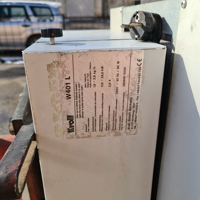 Печь на отработке