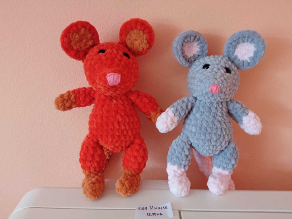 Плетени играчки амигуруми