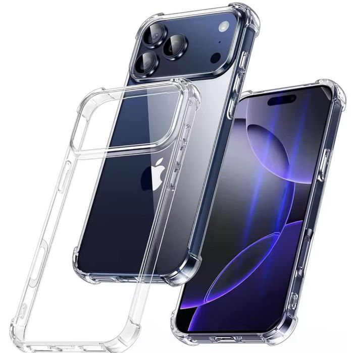 Iphone 16/17/PRO/MAX/PLUS/AIR Husa Air Bag Case Clear Case